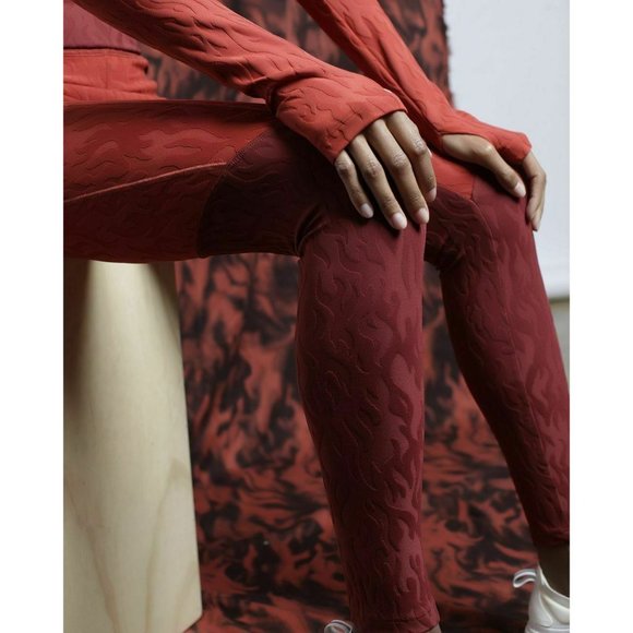 Twenty Montreal Flames 3D Leggings Medium Garnet\Furnace - Picture 6 of 8